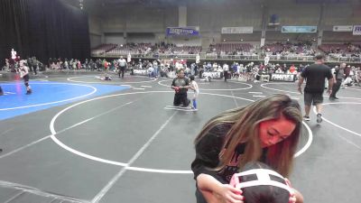 40 lbs Rr Rnd 3 - Brielle Cablay, Pounders WC vs Liam Franklin, La Gente WC