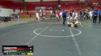 92 lbs Semis (4 Team) - Phoenix Peters, Xtreme Team vs Jacob Grubach, Lake WC