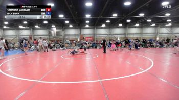 48 kg Rr Rnd 3 - Tatianna Castillo, Michigan Wrestling Academy - GHSE vs Isla Silva, South Hills Wrestling Academy - GHSE