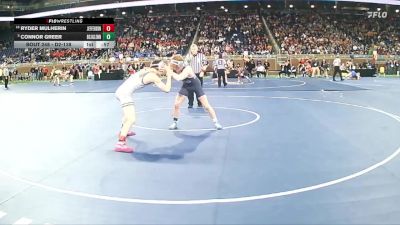 D2-138 lbs Cons. Round 2 - Ryder Mulherin, Jefferson HS vs Connor Greer, John Glenn HS (Bay City)