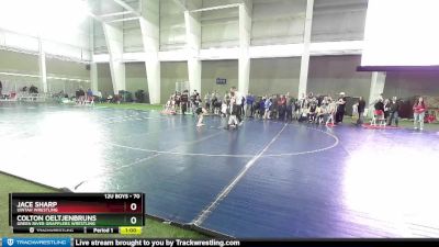 70 lbs Champ. Round 1 - Colton Oeltjenbruns, Green River Grapplers Wrestling vs Jace Sharp, Uintah Wrestling