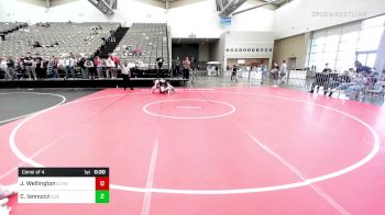 122-H lbs Consi Of 4 - Jaton Wellington, Elite Wrestling vs Corey Iannucci, CJA