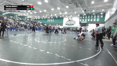 138 lbs 3rd Place Match - Jason Bacha, Canyon Springs vs Bryan Minsky, Yucca Valley
