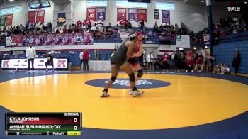 125 lbs Semifinal - Aminah Rusunuguko-Taylor, Warren Central vs K`yla Johnson, Southport