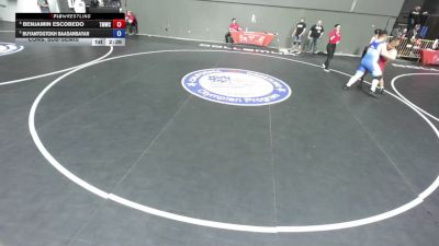 285 lbs Cons. Sub-semis - Benjamin Escobedo, Titan Mercury Wrestling Club (TMWC) vs Buyantogtokh Baasanbayar