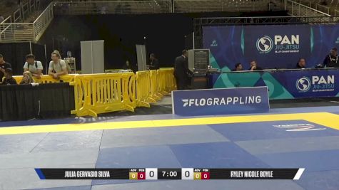 Flávia Mendonça Costa vs Ana Luiza Frias Fernandes 2025 Pan Jiu Jitsu IBJJF Championship