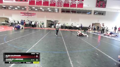 165 lbs Cons. Semi - Alex Kaufmann, NYU vs Marquis Larmond, Brockport