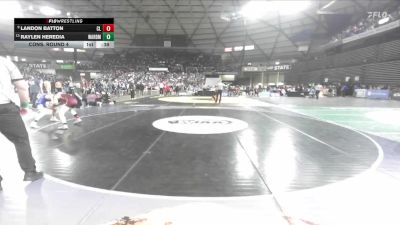 Boys 1B/2B 113 Cons. Round 4 - Landon Batton, Cle Elum vs Raylen Heredia, Warden