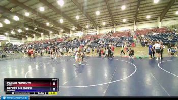 126 lbs Cons. Round 2 - Mesiah Montoya, Utah vs Decker Milender, Montana