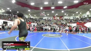 135 lbs Cons. Round 2 - Caitlyn Moore, Perry Meridian vs Shelby Luper, Clinton Prarie