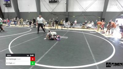 85 lbs 3rd Place - Graham Cabbage, Team Real Life vs Parker Fish, Mat Rats Rebooted