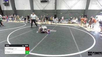 85 lbs 3rd Place - Graham Cabbage, Team Real Life vs Parker Fish, Mat Rats Rebooted