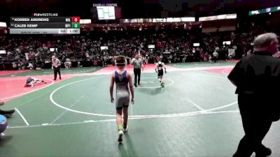 85 lbs Cons. Round 3 - Korben Andrews, MVL1 vs Caleb Kemp, MP1