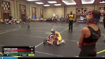 56 lbs Semis & 1st Wrestleback (8 Team) - Ryder Kanaskie, Kings Krew vs Vincent Foster, Steel Valley Black