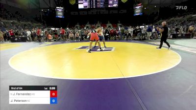 215 lbs Rnd Of 64 - Jake Fernandez, MO vs Jaret Peterson, NE