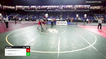 220 lbs Round Of 32 - Sam Oppedisano, Hingham vs Cooper Kelley, Timberlane