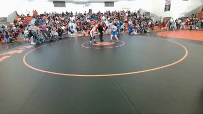 118-121 lbs Round 4 - Brooks Phillips, Sheridan Junior High School vs Jayden Waddell, Greybull MS