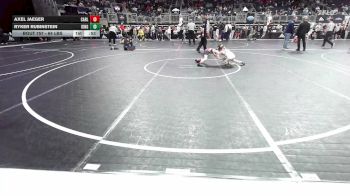 64 lbs Semifinal - Axel Jaeger, Carl Junction vs Ryker Rubinstein, King Select Wr Ac