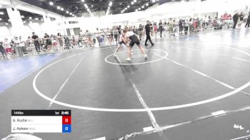 144 lbs Consi Of 8 #2 - Aiden Rudie, Billings Wrestling Club vs Jeffery Askew, Relentless