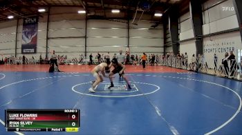 115 lbs Rd# 3 12:00pm Friday - Ryan Silvey, PA Blue vs Luke Flowers, East Coast Elite