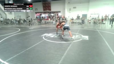 130 lbs Quarterfinal - Joseph Moreno, Reign WC vs Brandon Avila Ramos, Aniciete TC