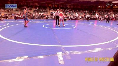 88 lbs Round Of 16 - Jamison Theilen, CIWC-Team Intensity vs Esaias Perez, Rampage