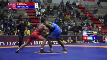 72 kg Gold - Arvin Khosravy, USA vs Nilson Sinisterra,COL