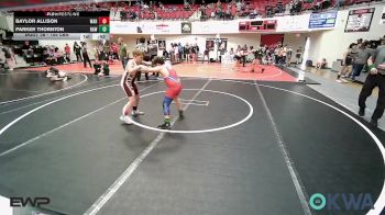 105 lbs Rr Rnd 3 - Baylor Allison, Warner Eagles Youth Wrestling vs Parker Thornton, Raw Wrestling Club