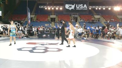 157 lbs Cons. Rd Of 32 - Nicholas Raptis, New York vs Blake Baumann, Wisconsin