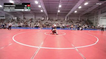 138 lbs Rr Rnd 1 - Landon Haines, Indiana Outlaws Gray vs Daniel Dennis, Broad Axe Gold