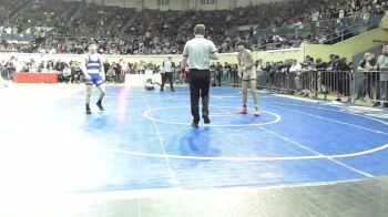 123 lbs Round Of 64 - Kale Fruits, Bristow vs Hayden Coxsey, Piedmont