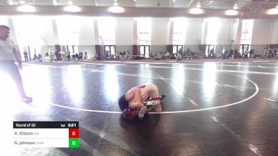 125 lbs Round Of 32 - Kyle Gibson, Virginia Military Institute vs Garrett Johnson, Unaffiliated HS