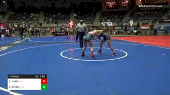 115 lbs Quarterfinal - Elena Ivaldi, USA Gold vs Angelina Arvizu, New Mexico Wolfpack