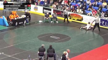 110 lbs Round Of 16 - Cody Householder, Brookville vs Jamison Forrest, Bishop McCort