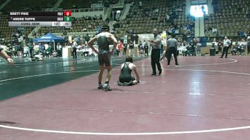 7A 165 lbs Cons. Semi - Brett Pike, Prattville vs Andre Tuffs, Baker HS