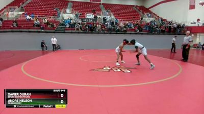 113 lbs 1st Place Match - Andre Nelson, Frisco Reedy vs Xavier Duran, South Grand Prairie