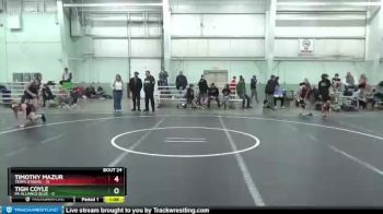 84 lbs Round 6 (8 Team) - Timothy Mazur, Terps Xtreme vs Tigh Coyle, PA Alliance Blue