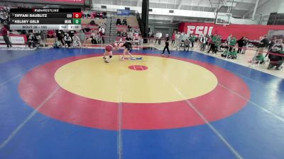 160 lbs Quarterfinal - Tiffani Baublitz, East Stroudsburg University vs Kelsey Gelb, Muhlenberg