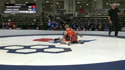 Quarters - Dalton Roberts, Army (WCAP) vs Isaiah Cortez, Daniel Cormier Wrestling Club
