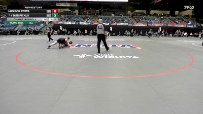 174 lbs Champ. Round 1 - 1 Tate Picklo, Oklahoma City vs Jackson Potts, Southern Oregon