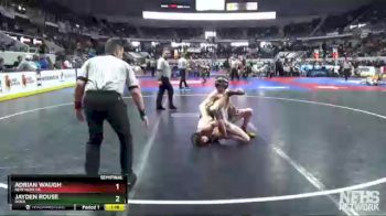 1A-4A 120 Semifinal - Adrian Waugh, New Hope HS vs Jayden Rouse, Dora