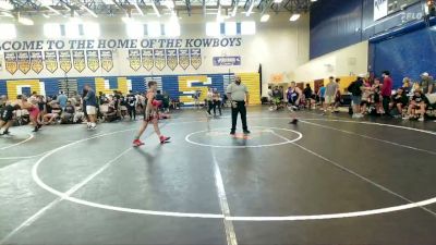 113 lbs Round 2 (8 Team) - Jett Johnson, Cocoa Beach WC vs Colton Bennett, LG Maroon