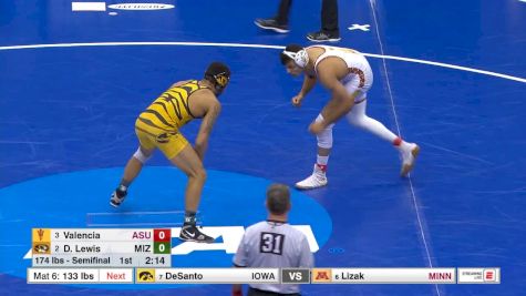 174 S, Zahid Valencia, ASU Vs Daniel Lewis, Mizz