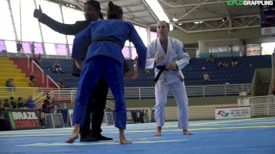 Ffion Davies vs Ana Carolina Schmitt 2019 IBJJF Brasileiros Featherweight Final Highlight