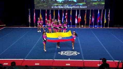 Golds Angelas All Stars (Colombia) [2019 L2 Senior Small Day 1] 2019 UCA International All Star Cheerleading Championship