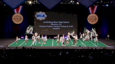 Archbishop Shaw High School [2022 Medium Varsity Coed Game Day Finals] 2022 UCA National High School Cheerleading Championship
