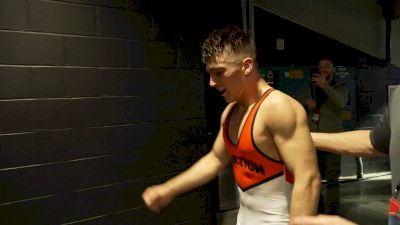 Pat Glory After Winning NCAAs