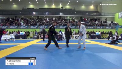 Andris Brunovski vs Thomas Mietz 2019 European Jiu-Jitsu IBJJF Championship