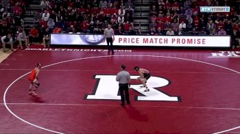 141 Kaid Brock, Ok State vs Pete Lipari, Rutgers