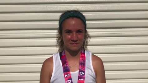 Jennifer Ohlsson wins 17-18 Steeple